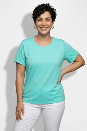 Plus size veliki brojevi Majica kratkih rukava okruglog ovratnika za punije