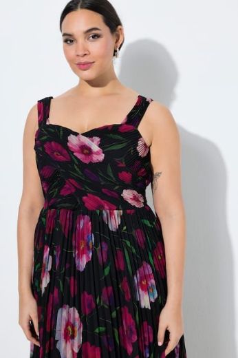 Plus size veliki brojevi Haljina maxi  cvjetnog uzorka za punije