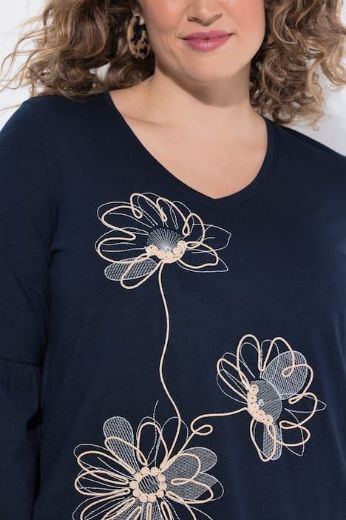 Plus size veliki brojevi Majica 3/4 rukava za punije