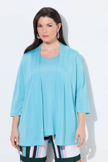 Plus size veliki brojevi Sako 3/4 rukavi za punije