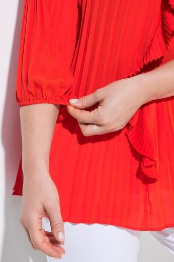 Plus size veliki brojevi Bluza rukavi 3/4 A kroja za punije