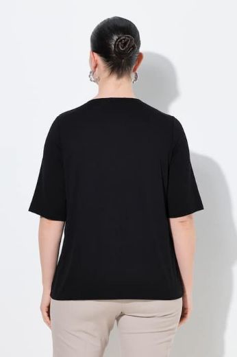 Plus size veliki brojevi Majica kratkih rukava 2 u 1 za punije