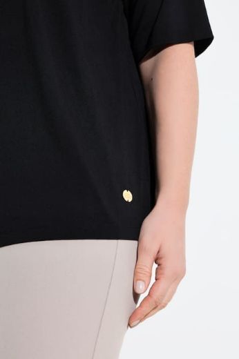 Plus size veliki brojevi Majica kratkih rukava 2 u 1 za punije