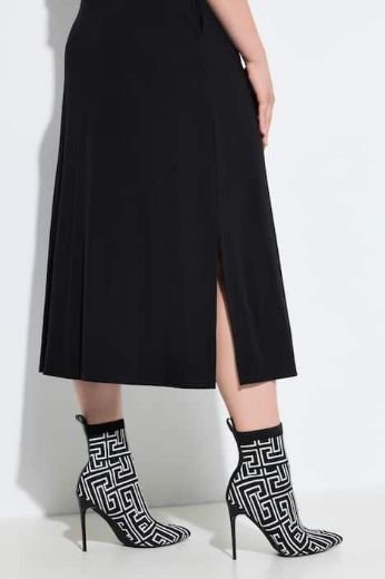 Plus size veliki brojevi Haljina maxi kratkih rukava A kroja za punije