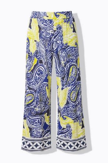 Plus size veliki brojevi Hlače širokih nogavica elastičnog struka za punije