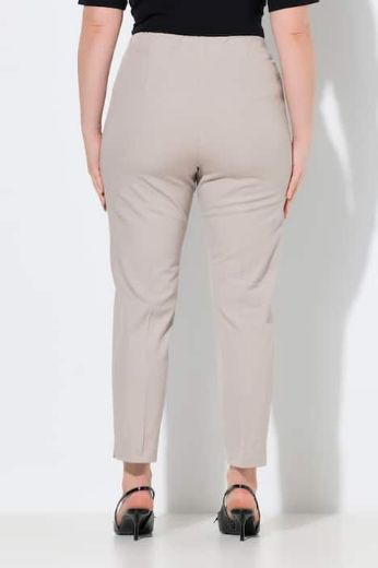 Plus size veliki brojevi Hlače 7/8 s elastičnim pojasom u struku za punije