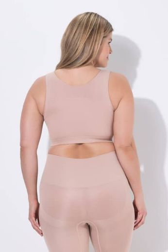 Plus size veliki brojevi Grudnjak bez kopčanja širokih naramenica za punije