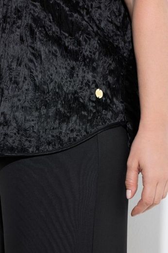 Plus size veliki brojevi Bluza kratkih rukava s ovratnikom za punije