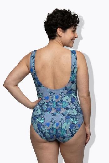 Plus size veliki brojevi Kupaći kostim cvjetni uzorak za punije