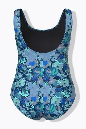 Plus size veliki brojevi Kupaći kostim cvjetni uzorak za punije