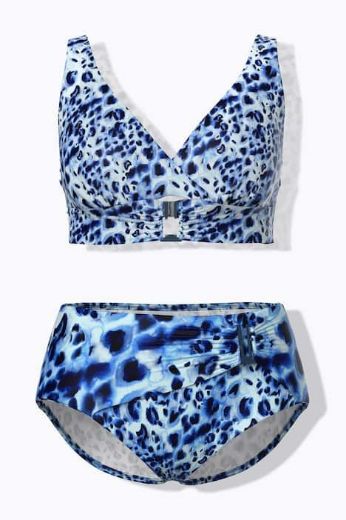 Plus size veliki brojevi Kupaći kostim dvodijelni mekanih košarica za punije