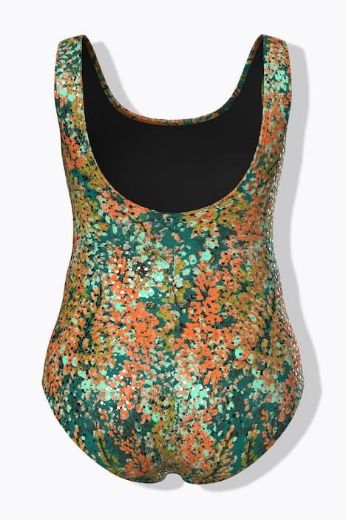 Plus size veliki brojevi Kupaći kostim cvjetni uzorak za punije