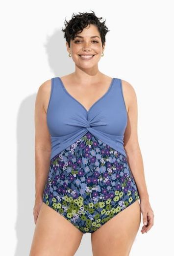 Plus size veliki brojevi Kupaći kostim jednodijelni mekanih košarica za punije