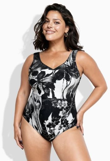 Plus size veliki brojevi Kupaći kostim jednodijelni za punije