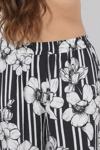 Plus size veliki brojevi Hlače palazzo širokih nogavica elastičnog struka za punije