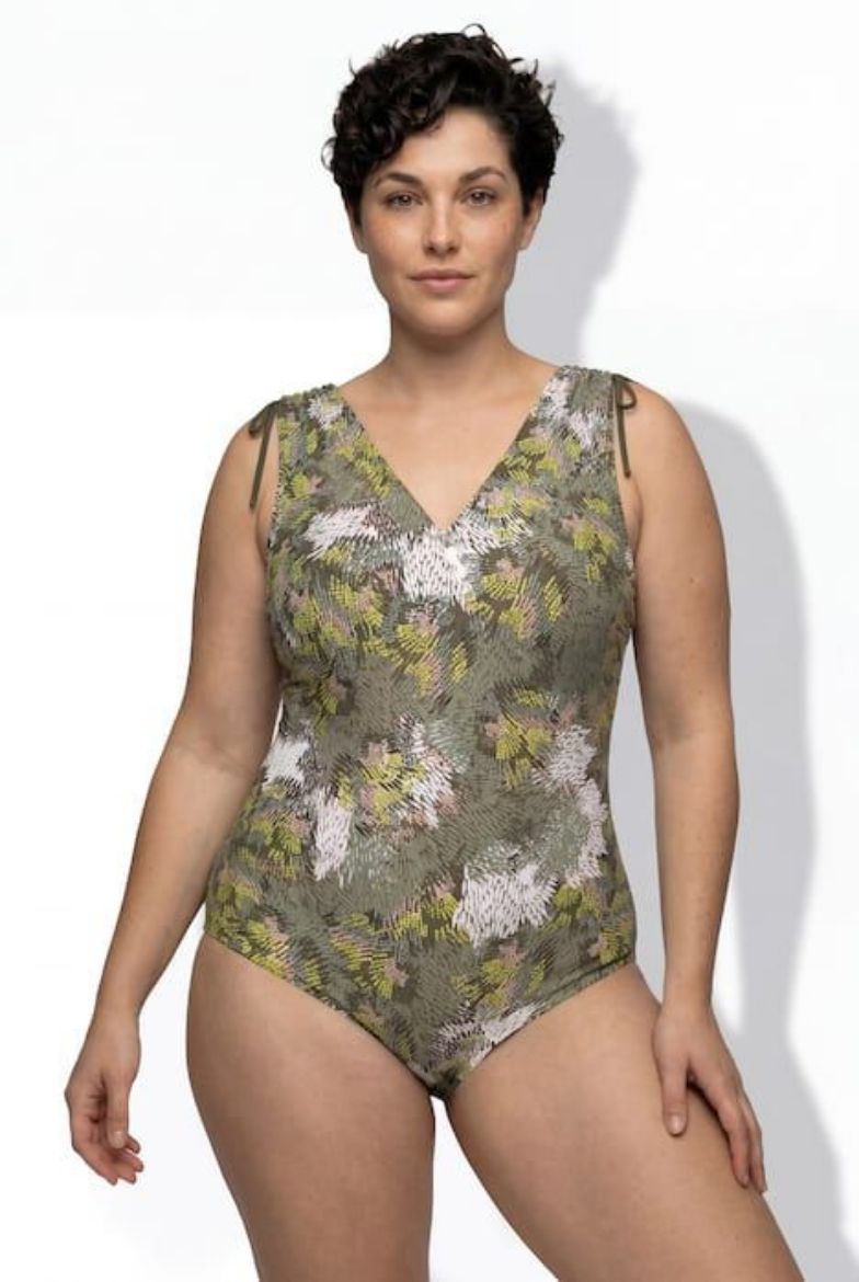 Plus size veliki brojevi Kupaći kostim jednodijelni mekanih košarica za punije