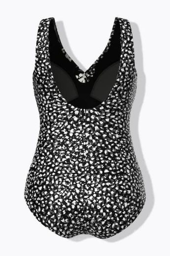 Plus size veliki brojevi Kupaći kostim jednodijelni s ukrasom za punije