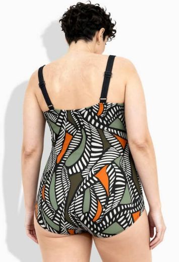 Plus size veliki brojevi Kupaći kostim jednodijelni mekanih košarica za punije