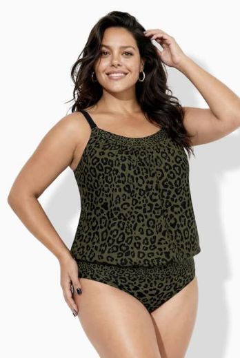 Plus size veliki brojevi Tankini mekanih košarica elastičnog ruba za punije