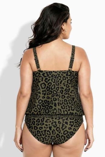 Plus size veliki brojevi Tankini mekanih košarica elastičnog ruba za punije