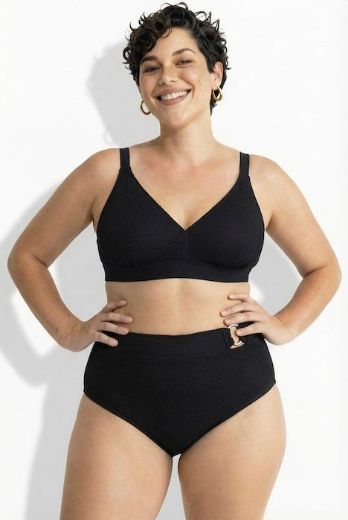 Plus size veliki brojevi Kupaći kostim dvodijelni mekanih košarica mrežasti detalji za punije