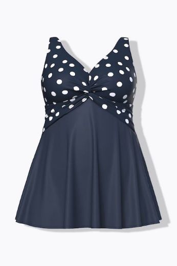 Plus size veliki brojevi Kupaća haljina mekanih košarica za punije