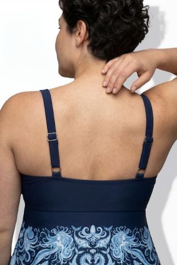 Plus size veliki brojevi Kupaća haljina mekanih košarica za punije