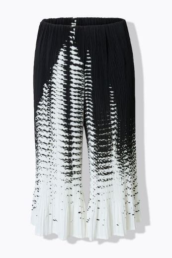 Plus size veliki brojevi Hlače širokih nogavica elastičnog strukaa za punije