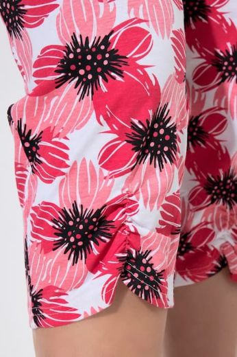 Plus size veliki brojevi Pidžama dvodijelna kratkih rukava za punije