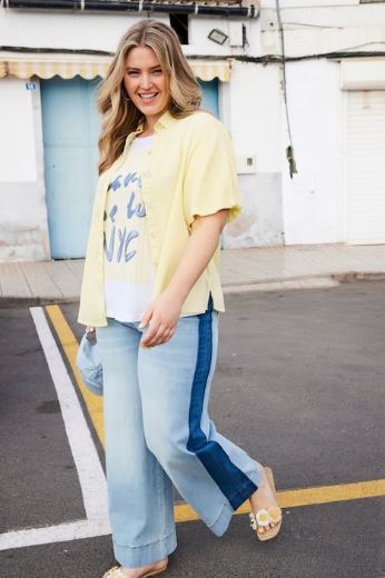 Plus size veliki brojevi Bluza 3/4 rukava za punije