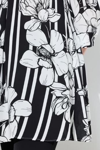 Plus size veliki brojevi Tunika 3/4 rukava za punije