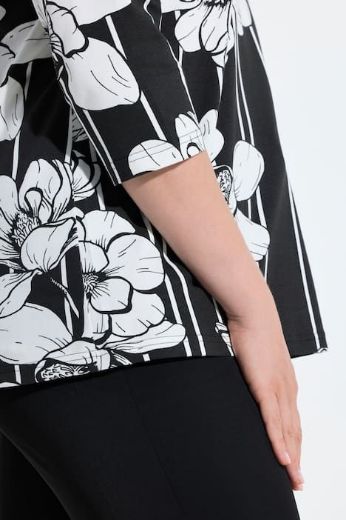 Plus size veliki brojevi Bluza 3/4 rukava A kroja za punije