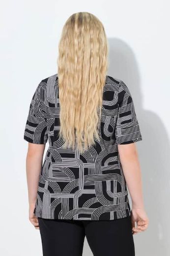 Plus size veliki brojevi Majica kratkih rukava s izrezom za punije