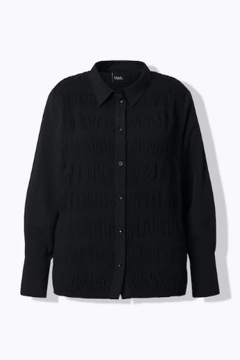 Plus size veliki brojevi Bluza dugih rukava strukturirana za punije