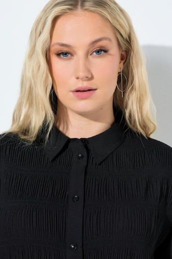 Plus size veliki brojevi Bluza dugih rukava strukturirana za punije