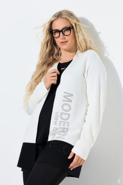 Veliki brojevi Kardigan 3/4 rukava moda za punije