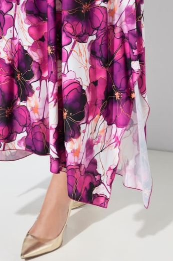 Plus size veliki brojevi Haljina bez rukava cvjetnog uzorka za punije