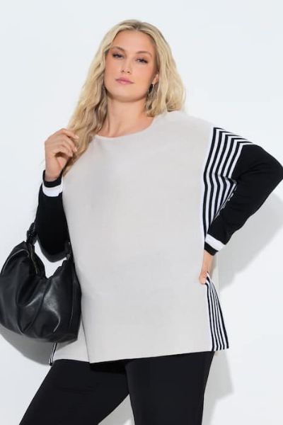 Veliki brojevi Pulover dugih rukava moda za punije