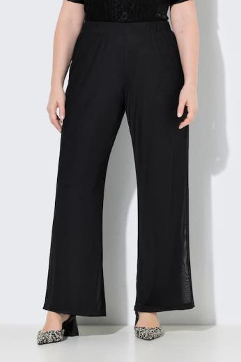 Plus size veliki brojevi Hlače širokih nogavica elastičnog struka za punije