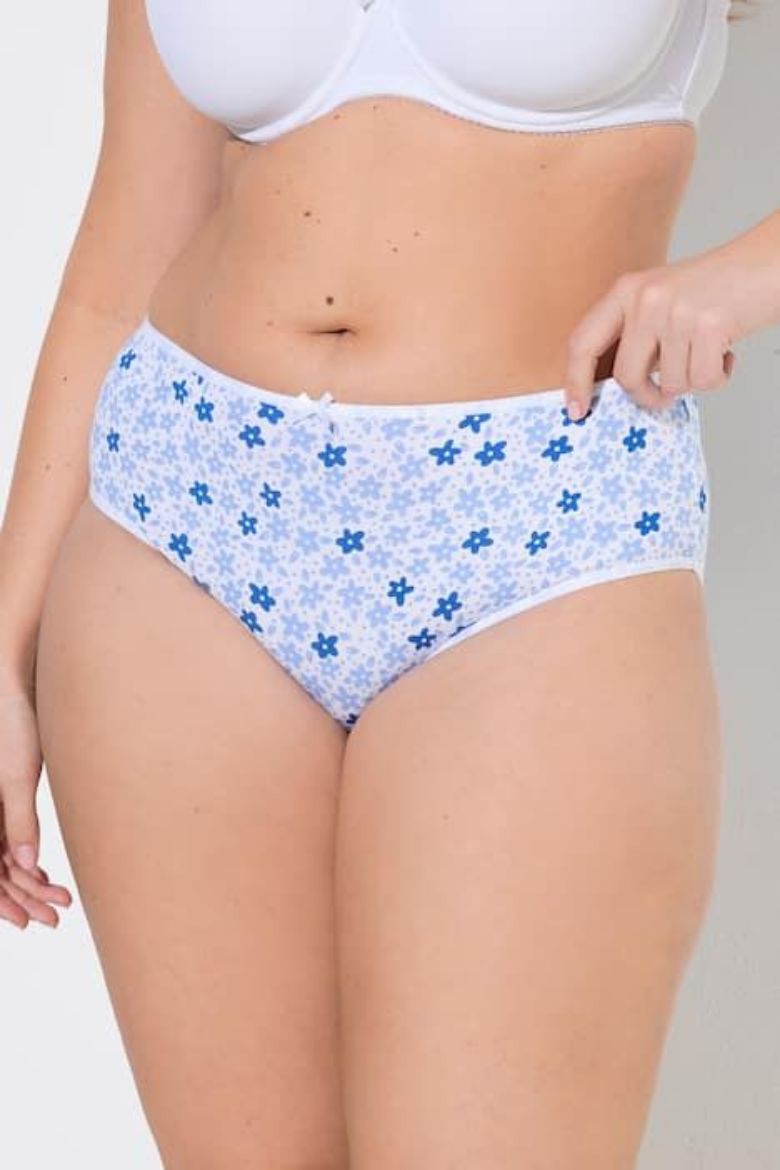 Plus size veliki brojevi Gaćice midi 5 komada za punije