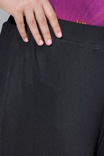 Plus size veliki brojevi Hlače od šifona širokih nogavica za punije