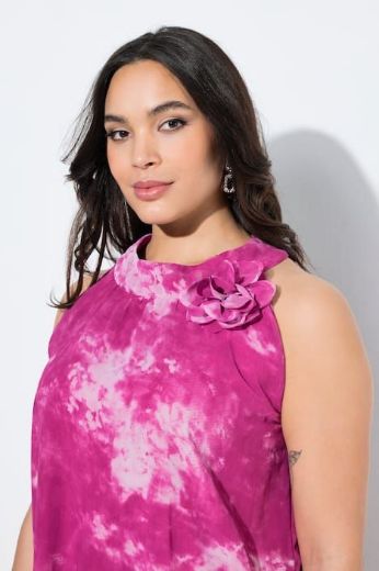 Plus size veliki brojevi Bluza elegantna bez rukava A kroja za punije