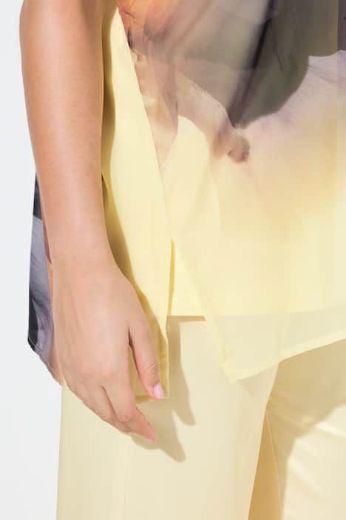 Plus size veliki brojevi Bluza elegantna kratkih rukava V ovratnika za punije