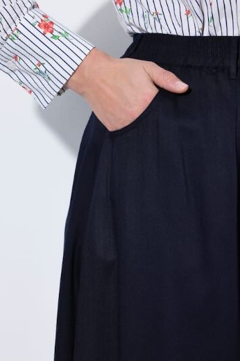 Plus size veliki brojevi Haljina maxi kopčanje na gumbe za punije