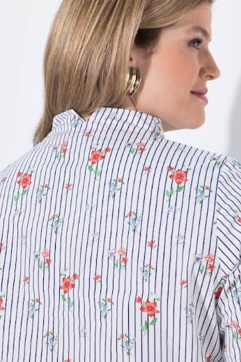 Plus size veliki brojevi Bluza dugi rukavi V izrez za punije