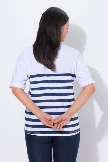 Plus size veliki brojevi Majica kratkih rukava šireg kroja za punije