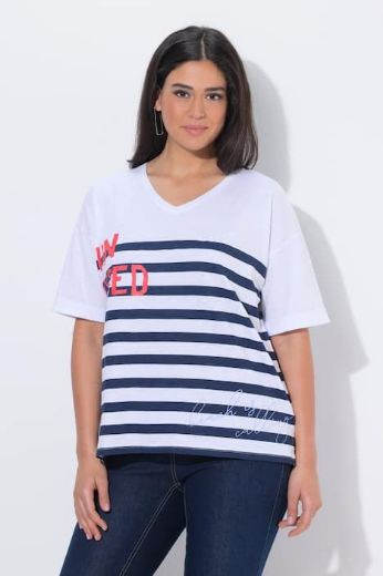 Plus size veliki brojevi Majica kratkih rukava šireg kroja za punije