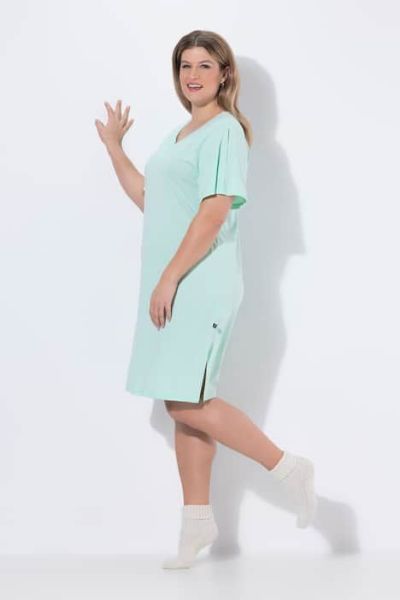 Veliki brojevi Spavaćica kratkih rukava 2 komada moda za punije