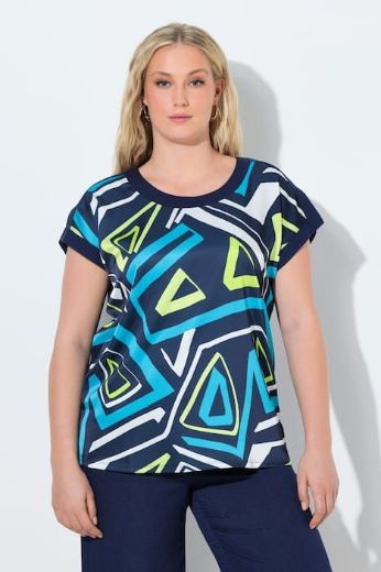 Plus size veliki brojevi Majica kratkih rukava šireg kroja za punije