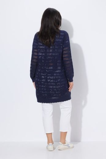 Plus size veliki brojevi Kardigan dugi rukavi na kopčanje za punije